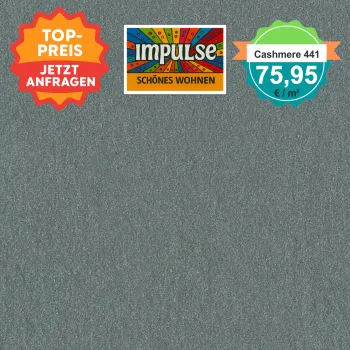 Girloon Cashmere 441 – strukturierter Velours-Teppichboden in 400 cm Breite